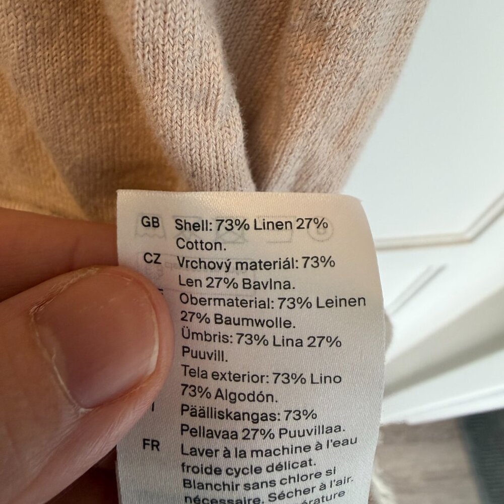 COS Linen Polo - Picture 3 of 3